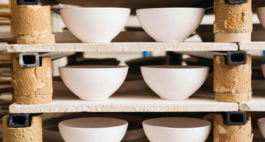 Tableware designed in California and sustainably made in Europe.
