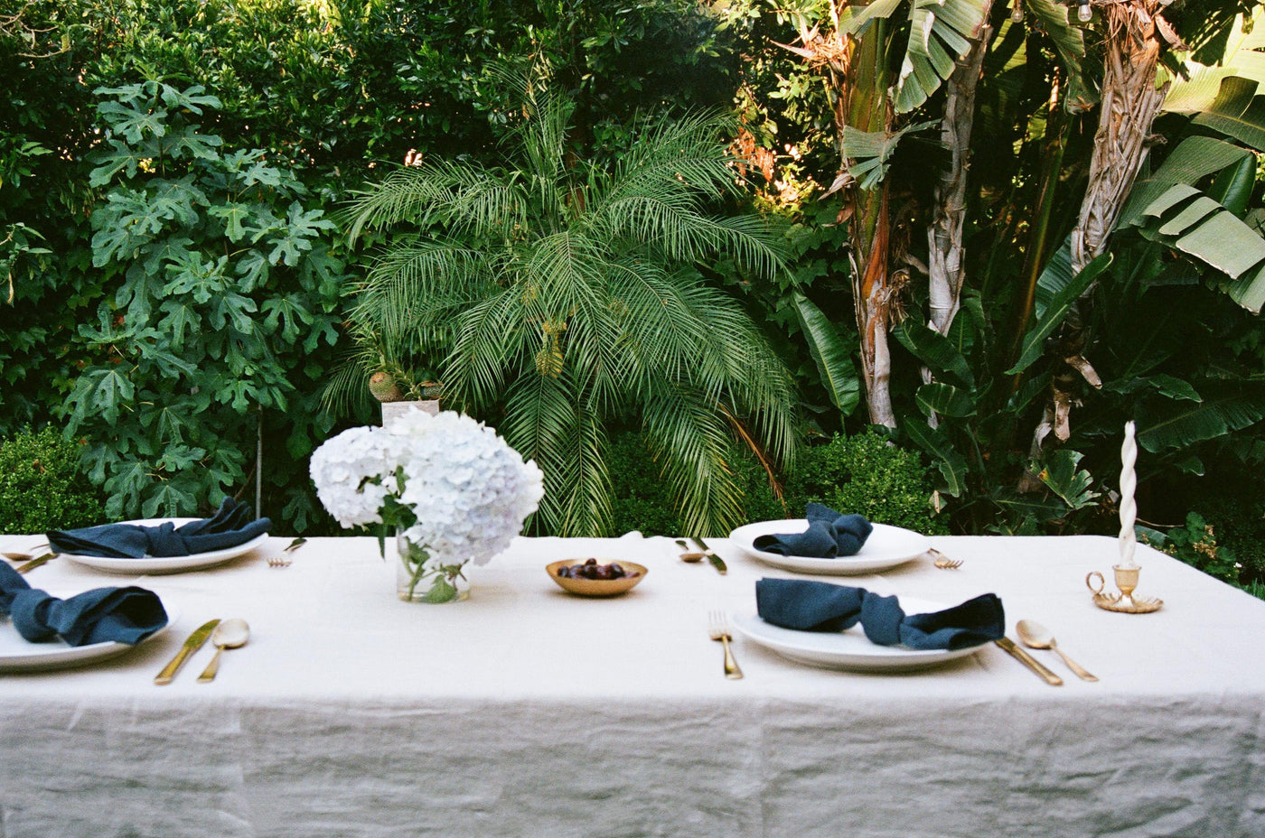 Setting The Table With Roti Brown