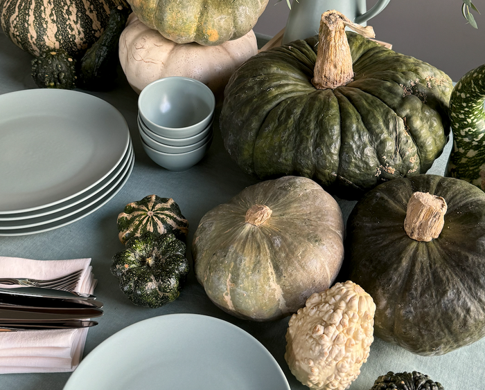 A Green Autumn Tablescape