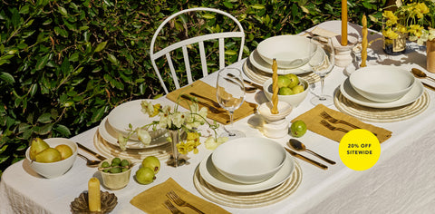 Set the table for summer.