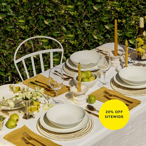 Set the table for summer.