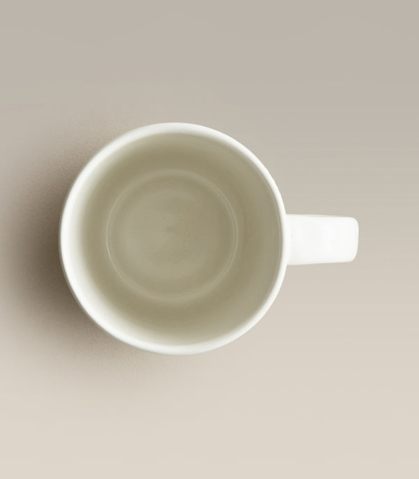 Three-colored Matte Ceramic Mug, Ceramic Coffee Cup, Minimalist