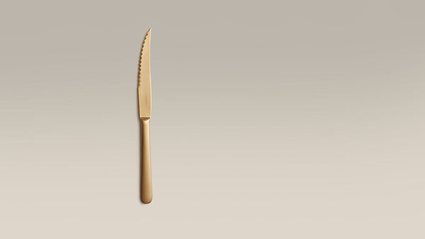US$ 19.99 - 6-Piece Gold Steak Knife Set - m.